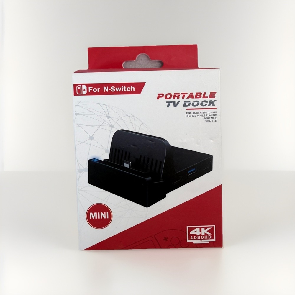 Portable Mini TV Docking Station Charging Stand Replacement for Nintendo Switch